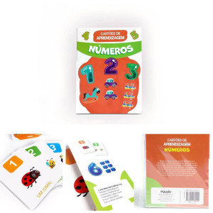 Livro Pedagogico Numeros Cartao De Aprendizagem-120732-47063