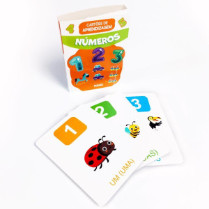 Livro Pedagogico Numeros Cartao De Aprendizagem-120732-67423