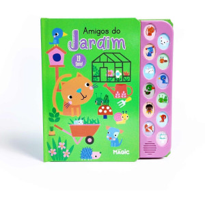 Livro Sonoro Amigos Do Jardim 12 Sons-120744-22146