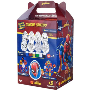 Tinta Guache Homem Aranha Guache Criativo-120659-73918