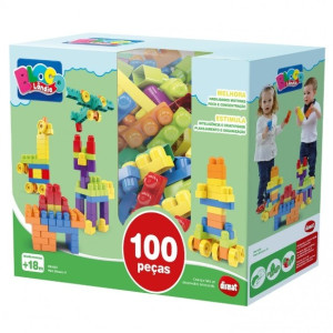 Blocos De Montar Mais Blocos Iv 100 Peças