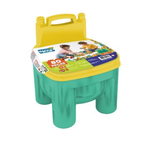 Blocos De Montar Brinkadeira Click 80 Peças