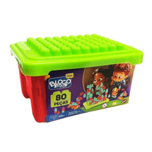 Caixa Block Click 80 Peças