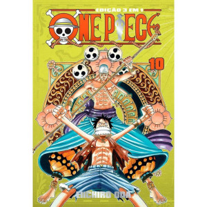 Livro Manga One Piece 3 X 1 N.10