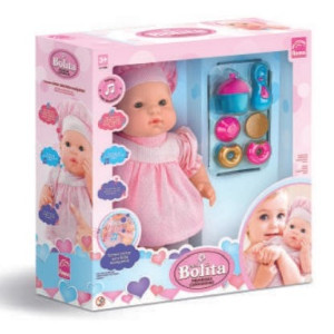 Boneca Mini Bolita Primeiras Comidinhas-5368-725