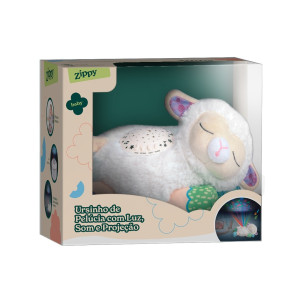 Pelúcia Carneirinho Zippy Luz E Som - Brinquedo Eletrônico-11126-166