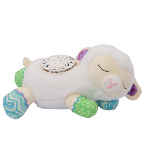 Pelúcia Carneirinho Zippy Luz E Som - Brinquedo Eletrônico-11126-815-45321