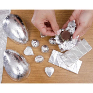 Papel Chumbinho 12x12cm Prata-120982-97236