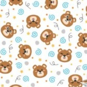 Gl Saq. P/ Pres. 43x59 Perola - 50un - 284 Ursinhos