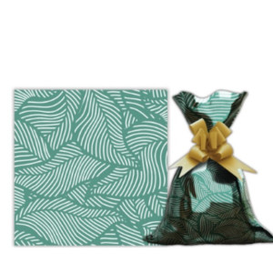 Gl Saq. P/ Pres. 58x89 Metal - 25un - 644 - Green Leaf