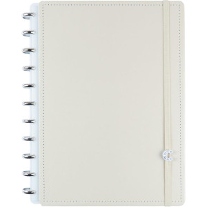 Caderno Inteligente Grande Latte 80fls