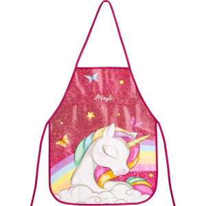 Avental Escolar Decorado Magic Infantil