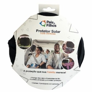 Protetor Solar Blackout C/ Ventosas Vidro Traseiro-791304-43110