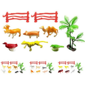 Animais Do Mundo Cartela 9pcs Cx:036