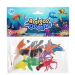 Animais Fundo Do Mar 10pcs Cx:120-844308-582-41628