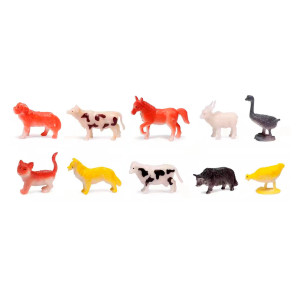 Animais Da Fazenda Com 10 Peças-844306-94039