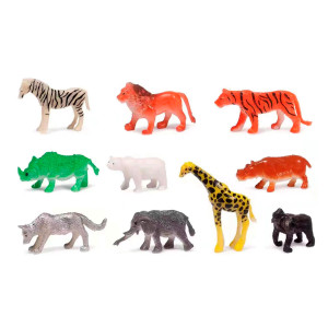 Animais Selvagens Com 10 Peças-844305-37102