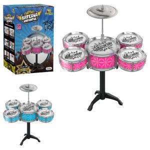 Bateria Infantil 8 Peças 48 X 40 X 20 Cm