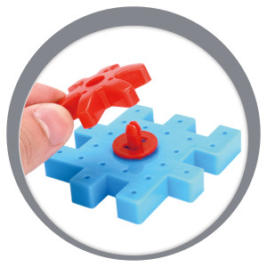 Blocos De Montar Engrenagens 81pcs Cx:006-844267-28736