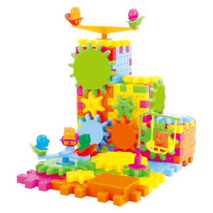 Blocos De Montar Engrenagens 81pcs Cx:006-844267-52745