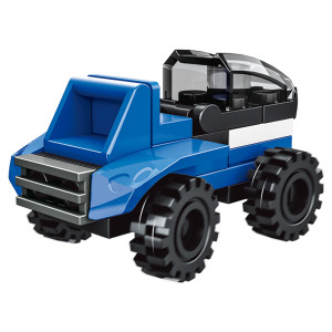 Blocos De Montar Polícia Com 8 Modelos-844376-38247