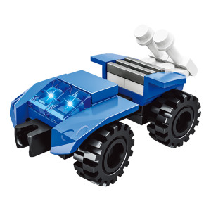 Blocos De Montar Polícia Com 8 Modelos-844376-86807