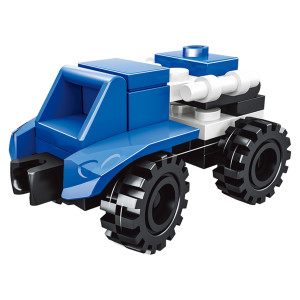 Blocos De Montar Polícia Com 8 Modelos-844376-91388