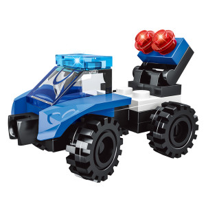 Blocos Montar Policia 8mod Cx:060-844376-60573