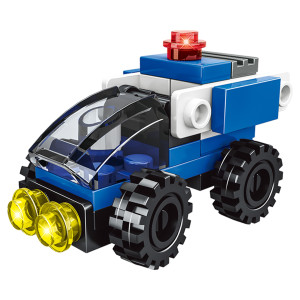 Blocos Montar Policia 8mod Cx:060-844376-90287