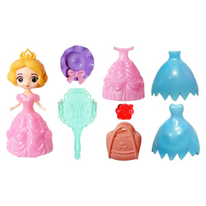 Boneca Abbie Princesa Com Troca De Roupa 8 Cm-844280-71765