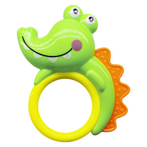 Chocalho Crocodilo Sortido 14 Cm-844351-30244