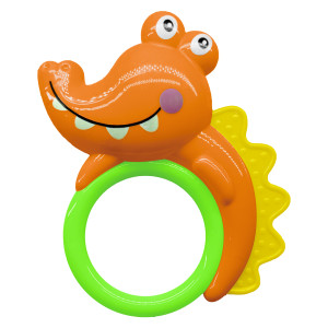 Chocalho Crocodilo Sortido 14 Cm-844351-79699