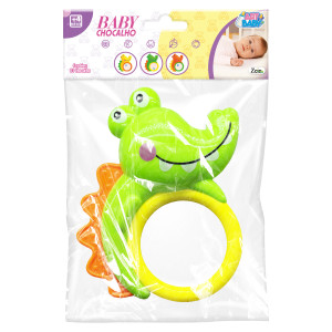 Chocalho Crocodilo Sortido 14 Cm-844351-85861