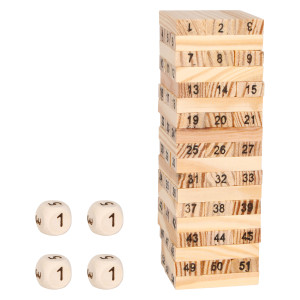 Jogo Derrubou Perdeu Em Mdf Com 54 Peças-844451-31678