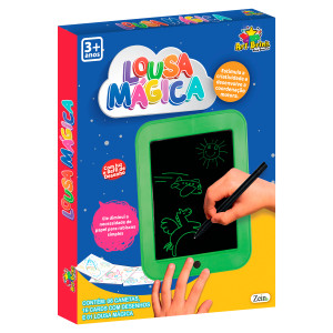 Lousa Magica C/luz E Refil Desenho 25x19cm Cx:024-844416-57742