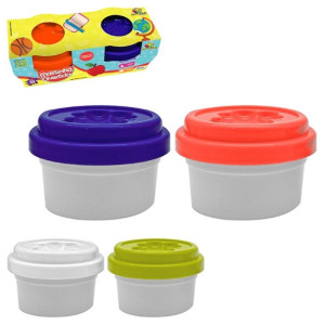 Massinha Em Pote Com 2 Unidades 25 G