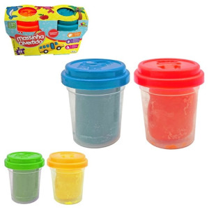 Massinha Em Pote Com 2 Unidades 50 G