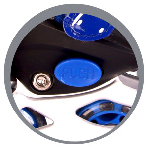 Patins In Line Fem Tam:31-34 Ajustavel Cx:006-844404-34080