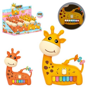 Piano Girafinha Com Luz 17 X 13 Cm