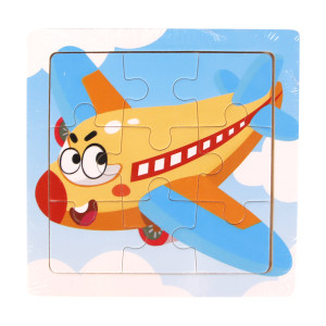 Quebra Cabeca Veiculos Sortido 11x11cm Cx:240-844428-31262