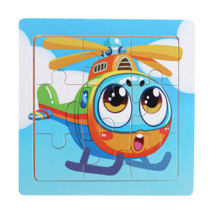 Quebra Cabeca Veiculos Sortido 11x11cm Cx:240-844428-40867