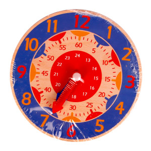 Relogio Didatico Sortido 14cm Cx:120-844432-34118