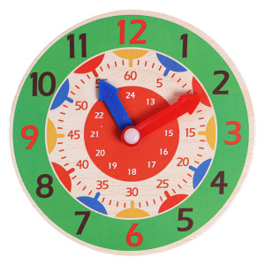 Relogio Didatico Sortido 14cm Cx:120-844432-97780