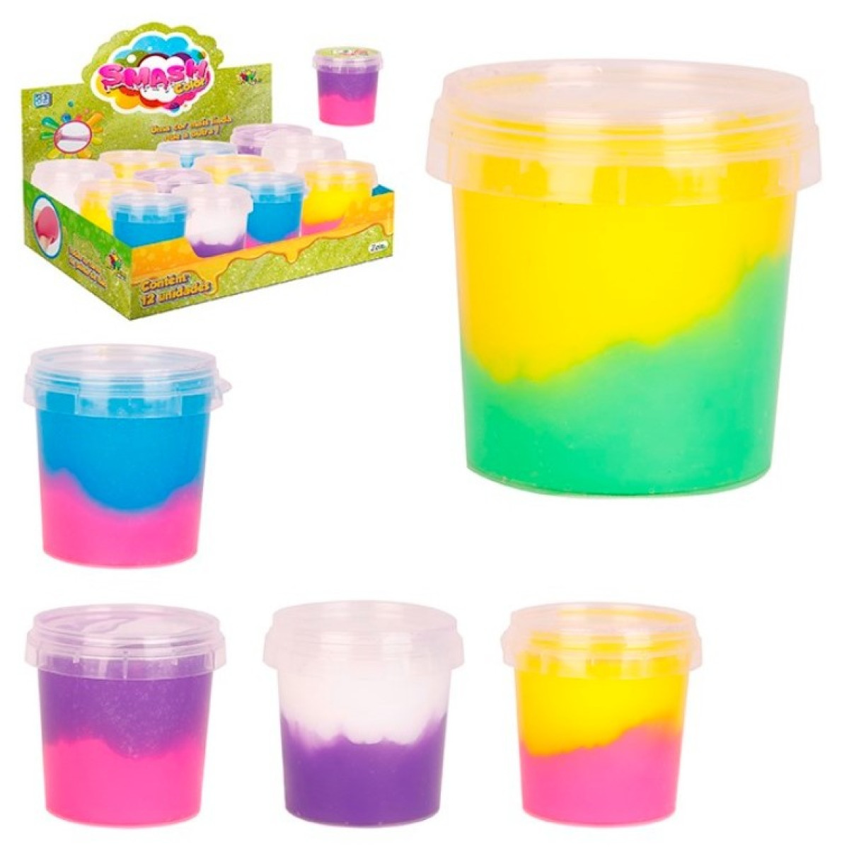 Massa Smash Colorida 160 G-844443-771