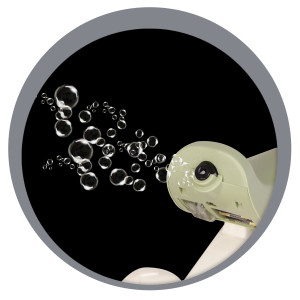 Triciclo Com Lança Bolhas Som E Luz 73 X 40 Cm