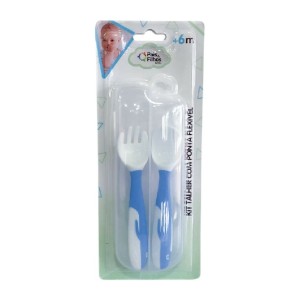 Kit Talher Ponta Flexível - Azul-791280-32589