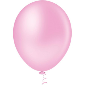 Balao 16 Liso Rosa Baby