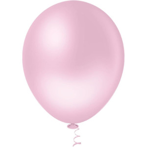 Balao 16 Liso Rosa Candy