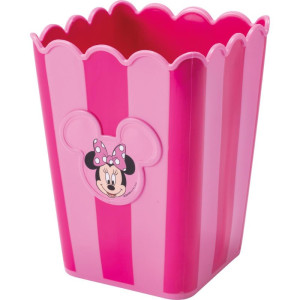 Balde Para Pipoca Minnie Quadrado Rosa 1,5l-119036-83998