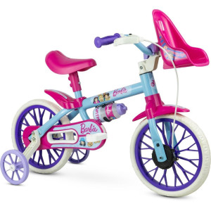 Bicicleta Infantil Aro 12 Barbie